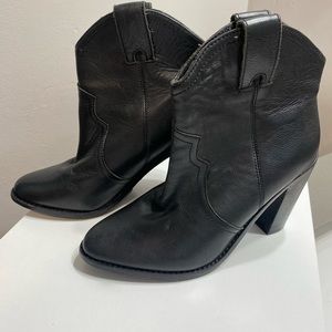 Joies black booties